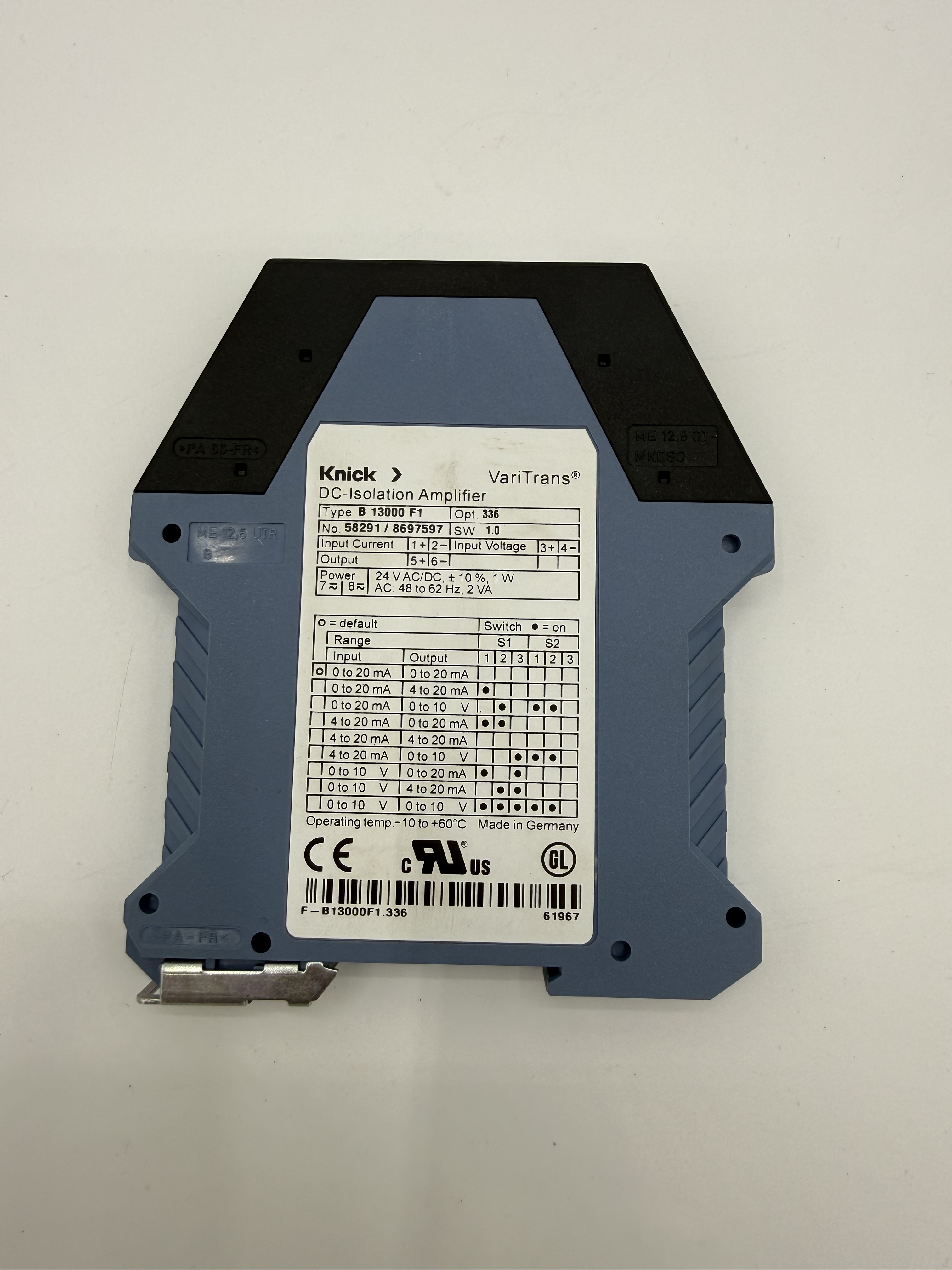 Изоляционный усилитель Knick B13000F1