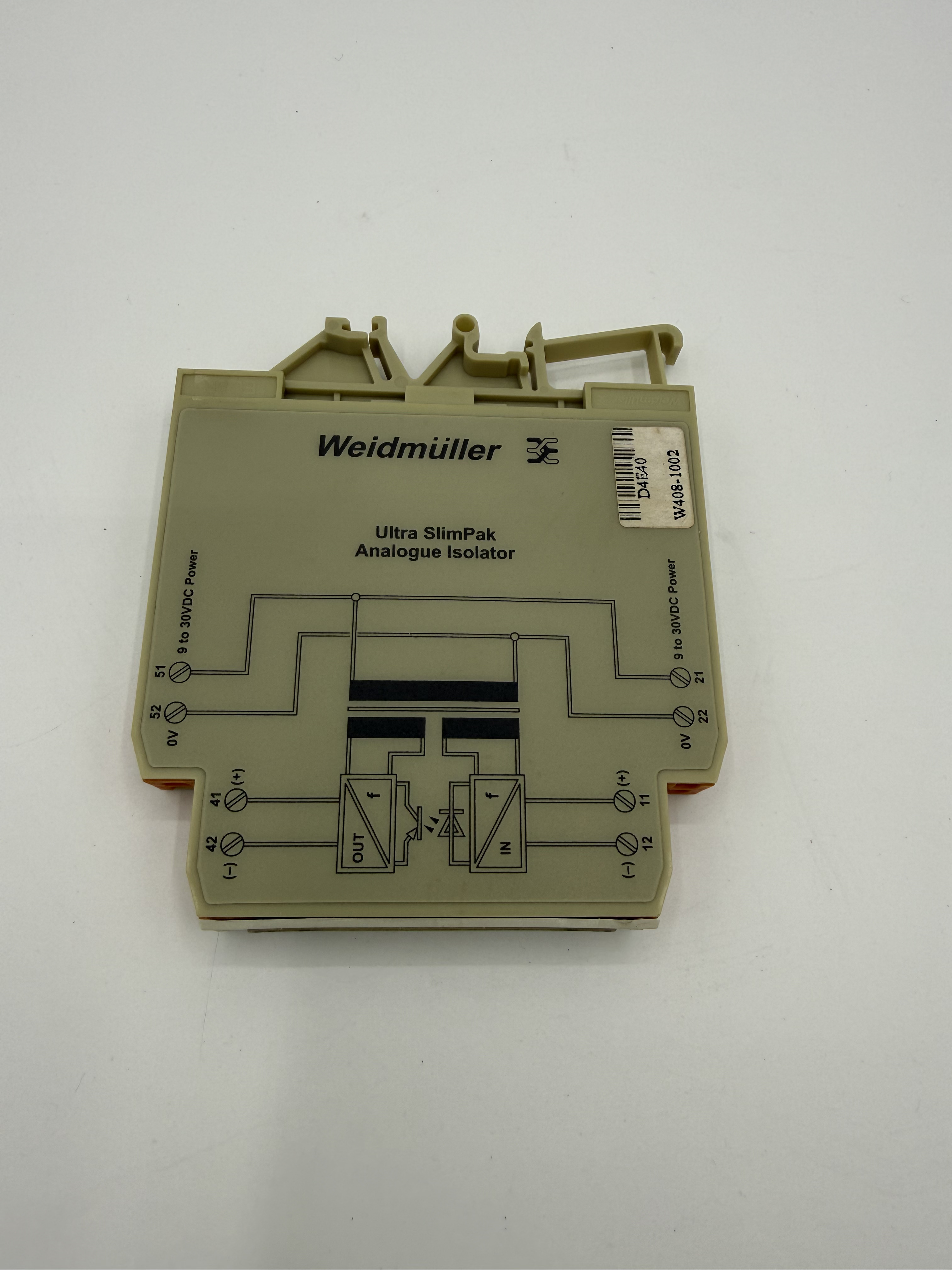 Аналоговый изолятор weidmuller w408-1002