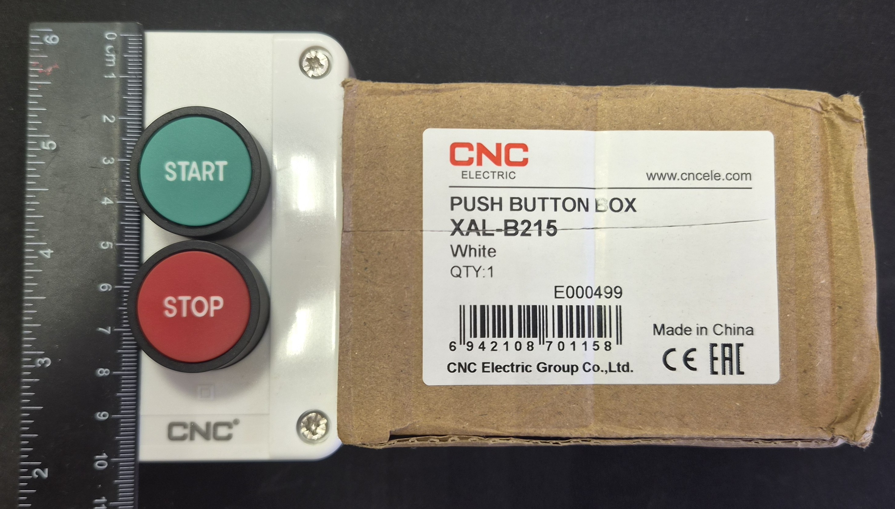 CNC XAL-B215 кнопочный пост Старт/Стоп